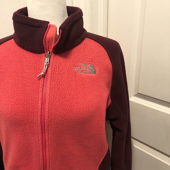 The North Face ladies fleece full zip sweater size large - Picture 2 of 7